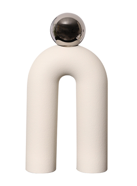 北欧陶瓷抽象摆件高级感工艺品