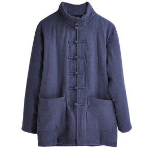 朴笙记原创盘扣羽绒服保暖男大衣