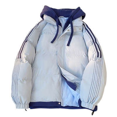 唐狮集团DESSO棉衣女2025新款冬季加厚宽松袄子连帽羽绒棉服外套