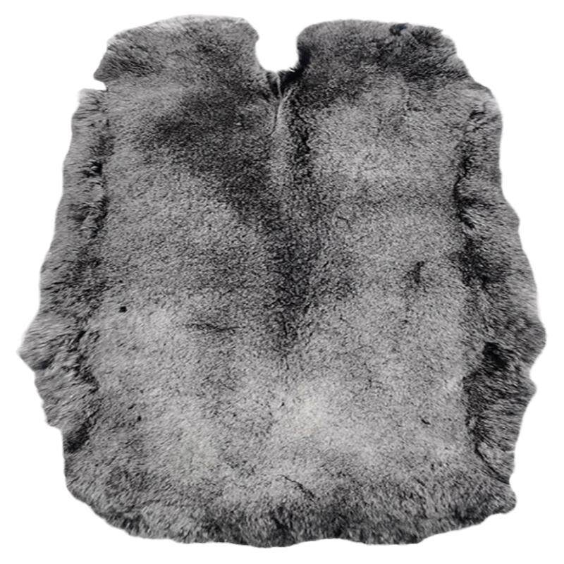 獭兔皮整张獭兔毛汽车扶手箱垫包包服装袖口毛皮料濑兔毛皮毛摆件