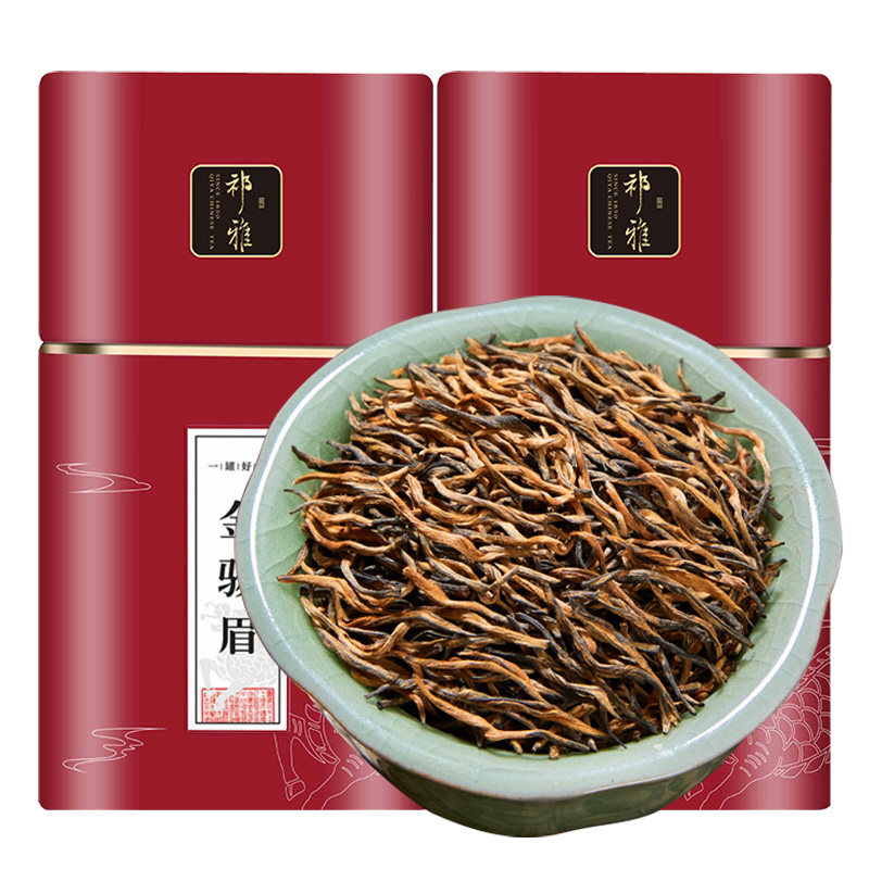 祁雅金骏眉特级红茶茶叶浓香250g