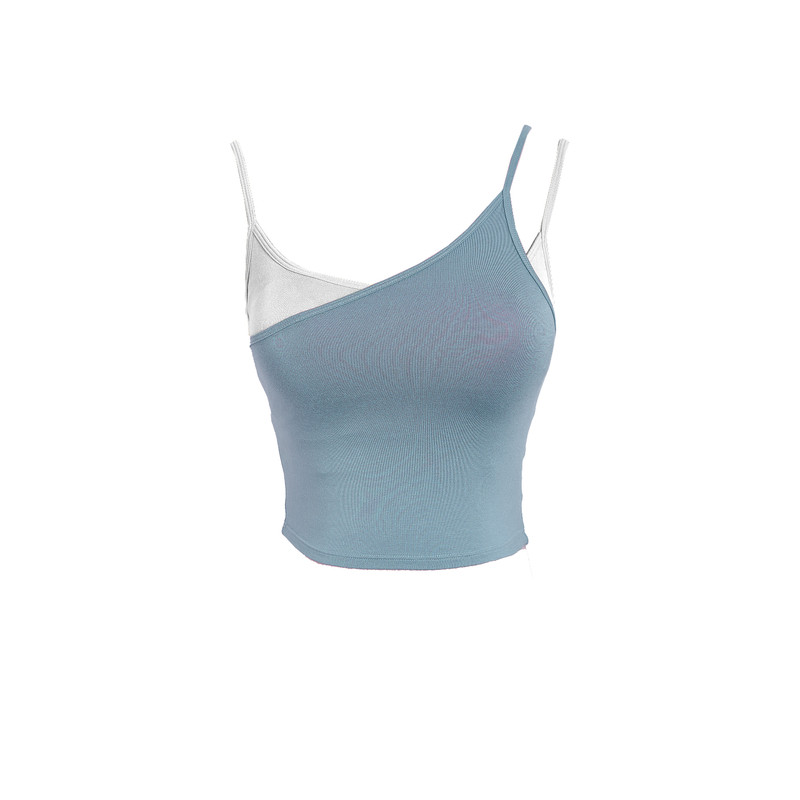 SELENEACTIVE竹纤维拼接背心女
