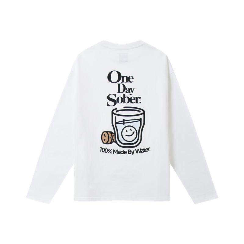 OneDaySober Ȥζ��ˮЦ��˫��ӡ�� ���ɳ���T�����°�ɫ����Բ��