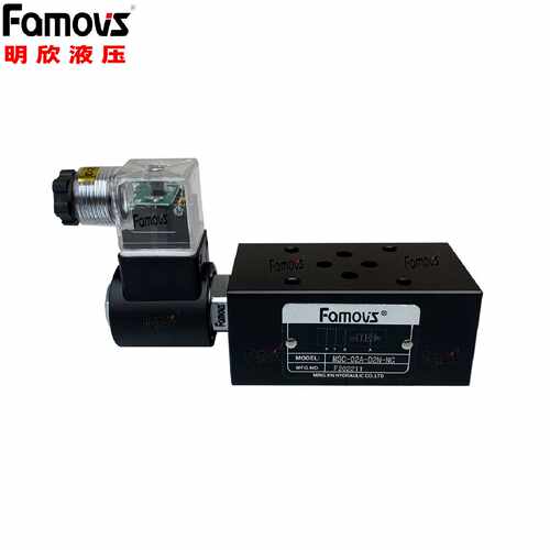 询价-MSCC02WD2420供应台湾FAMOVS叠加式电控双向单向阀MSCC02WD2
