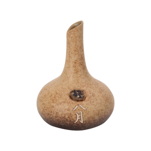 万仟堂陶瓷迷你小花插桌面小花器摆件茶道日式花插十二花季花插