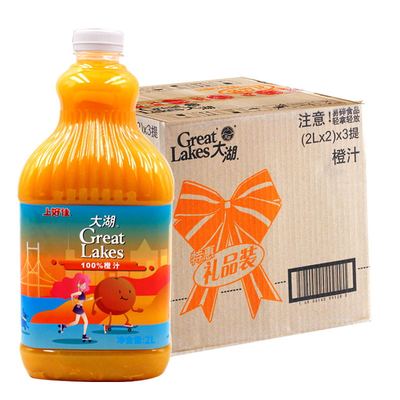 果汁大瓶装饮料商用整箱