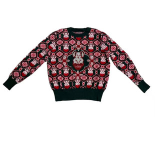 春装宽松针织衫外穿提花超好看毛衣女款2026新款短款高级洋气上衣