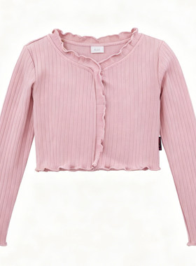 女童芭蕾舞蹈练功服服罩衫