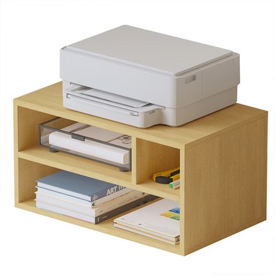 桌面置物分格收纳架打印机增高架