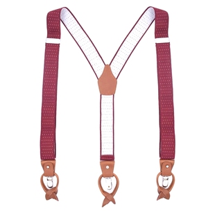 英伦风复古男士纽扣式成人背带夹扣肩带男式吊带休闲吊裤带肩带潮