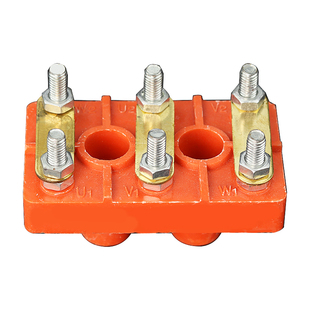 三相电机接线板Y系列接线柱加厚电动机接线端子Y132Y315电机配件