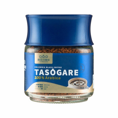 隅田川哥伦比亚速溶黑咖啡意式冻干纯咖啡粉速溶冰美式无蔗糖50g