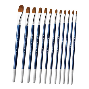 狼毫水粉笔美术生专用套装丙烯画笔左绘油水彩画笔笔刷初学者绘画勾线笔排笔刷子颜料笔艺考画画专业工具套装