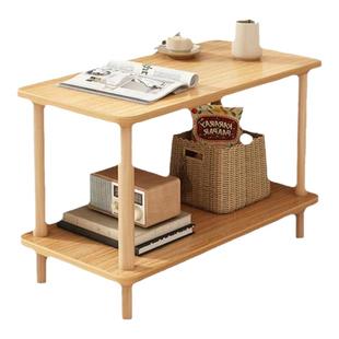 床头柜现代简约小型床头桌简易实木床头小桌子创意迷你卧室床边柜