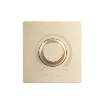 86型无极旋钮灯光亮度调节开关