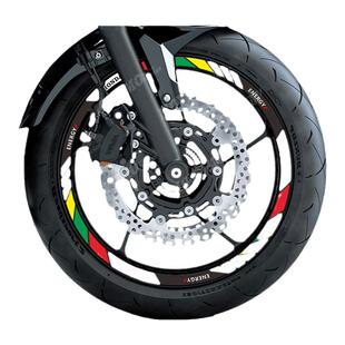 适用21-23本田佛沙NSS350轮毂贴轮圈拉花反光贴纸贴画贴膜改装件