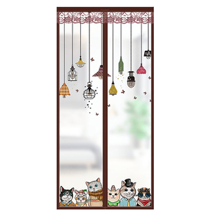 空调门帘隔断帘防冷气保暖防风厨房防油烟挡风冬季家用透明新款