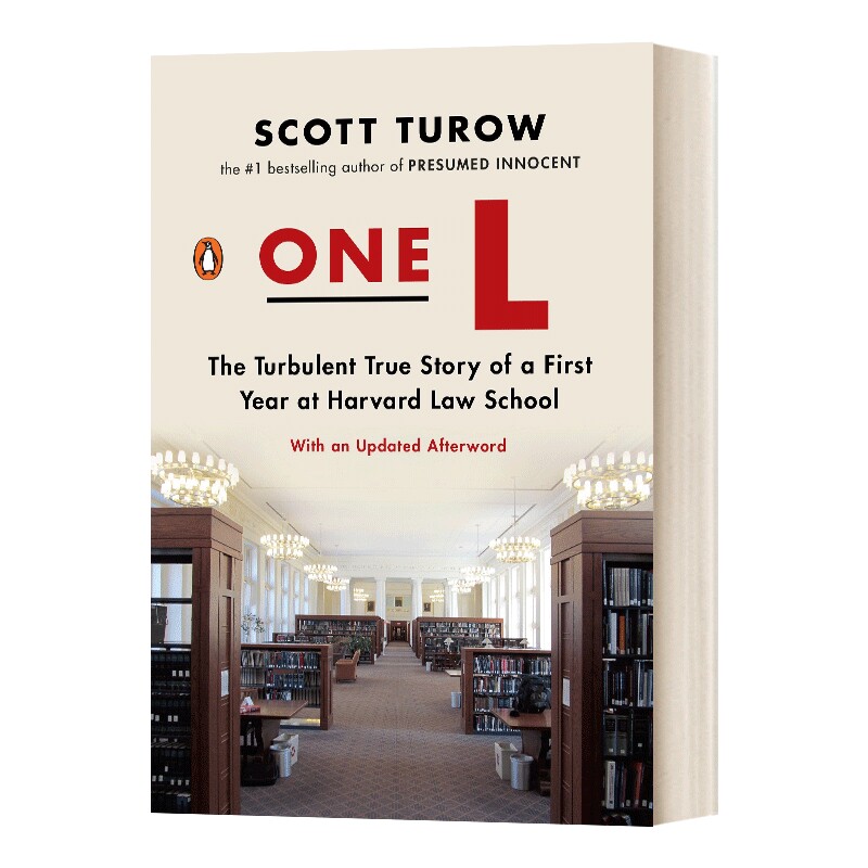 英文原版 One L First Year Harvard Law 哈佛新鲜人 我在法学院的故事 英文版 进口英语原版书籍