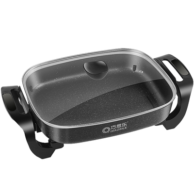 巧思乐烤鱼锅电火锅防干烧长方形