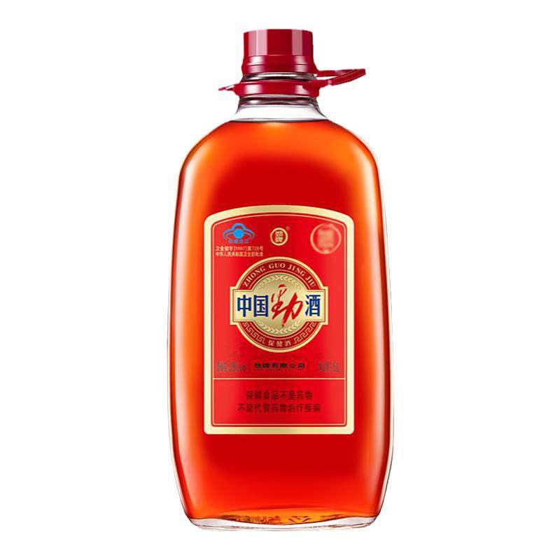 【劲牌官方专卖店】中国劲酒5升L约10斤大桶35度玻璃瓶 产地直发