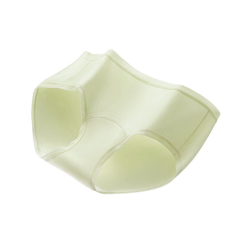 舒氧女士内裤女款纯棉10A抗菌无痕高腰中腰全棉加长裆女生三角裤