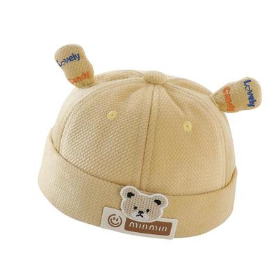 春秋季韩版可爱婴幼儿百搭地主帽