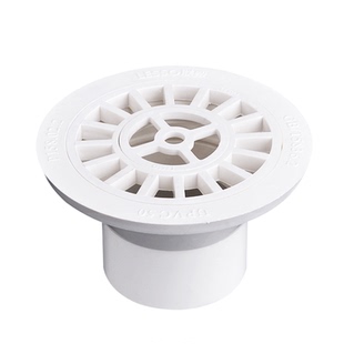 联塑pvc塑料洗衣机地漏 50 75排水管阳台圆胶地漏喇叭外插管地漏