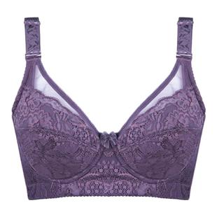 仙子宜岱文胸女薄款性感聚拢女士内衣调整型全罩杯大胸显小收副乳