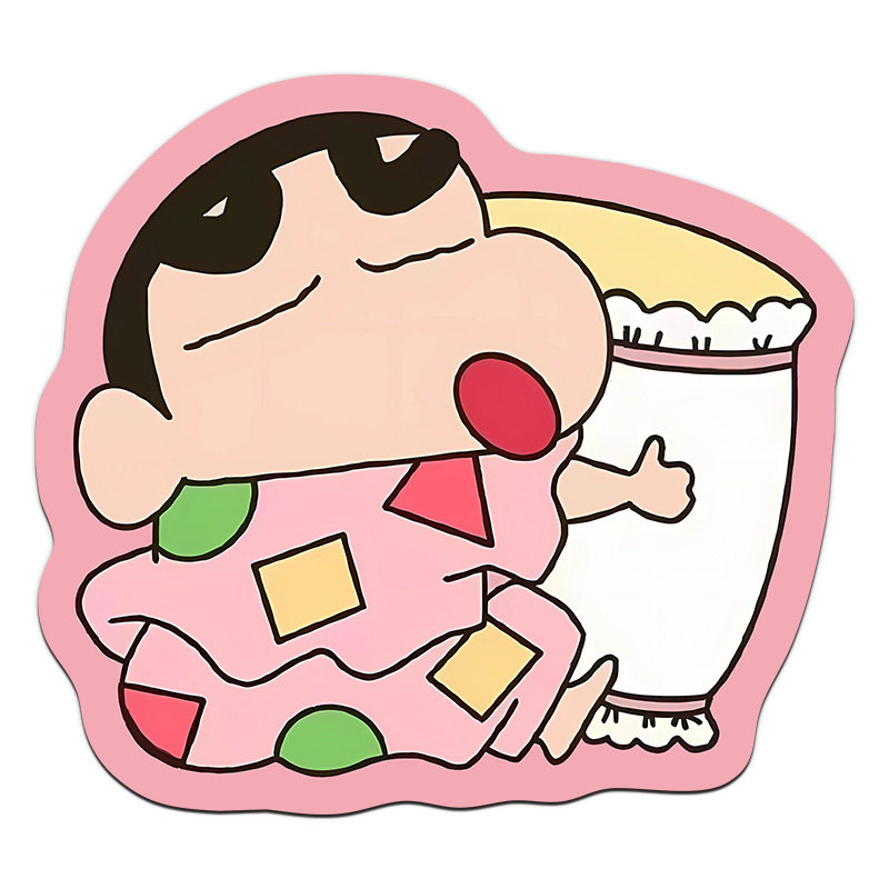 可爱小新鼠标垫小号女生高颜值