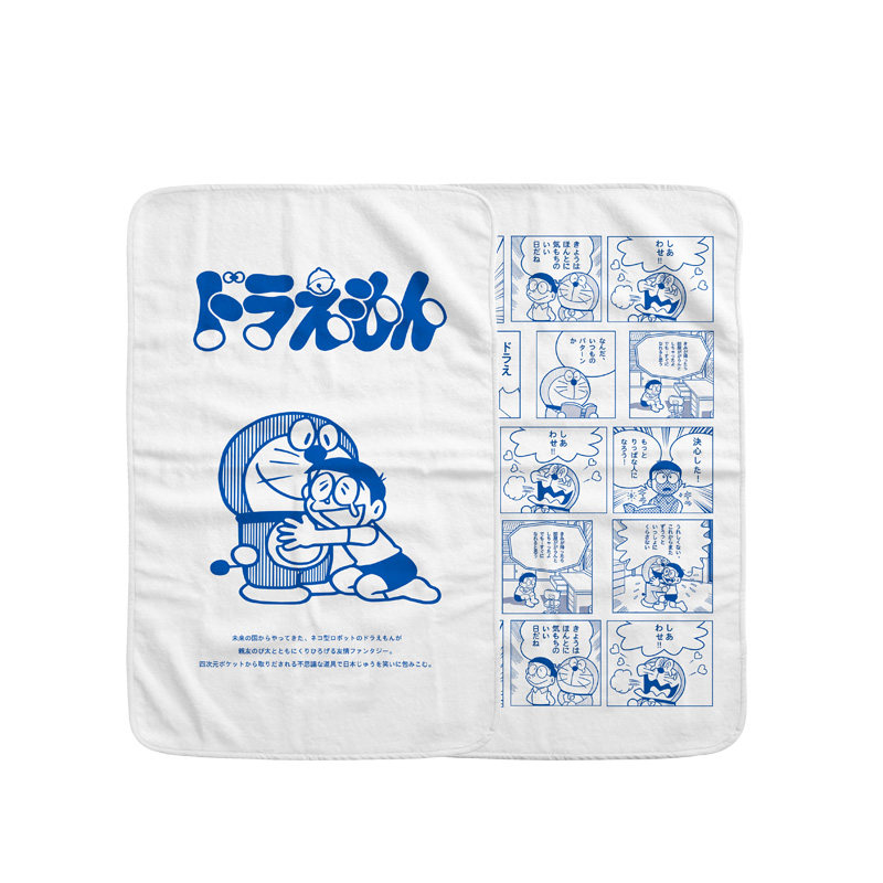 哆啦a梦双面漫画加厚法兰绒毯毛毯沙发盖毯毛巾保暖空调被夏被
