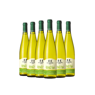 华东精制薏丝琳干白葡萄酒国产整箱红酒6支装百利酒庄顺丰包邮