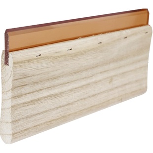 丝印刮刀水油性木柄刮胶油墨刮条耐磨手工丝网印刷胶条丝印刮板