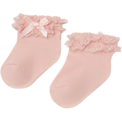 西班牙蕾丝公主风花边女童装