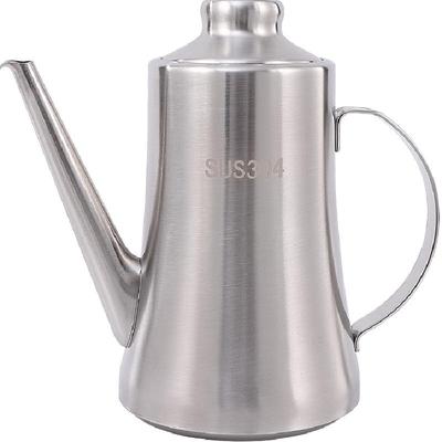 贝瑟斯大容量不锈钢带过滤油壶