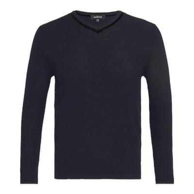 callisto卡利斯特男秋冬全毛V领毛衣修身正装休闲针织保暖羊毛衫