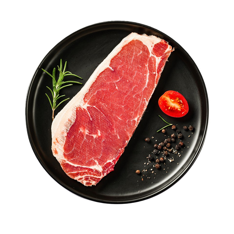 豪应原切西冷牛排巴西原装进口肉