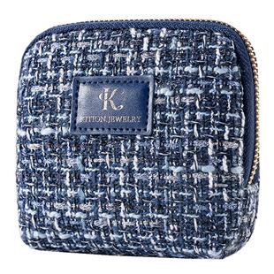 首饰包手串手镯项链高档精致饰品收纳袋2025新款便携带拉链首饰盒