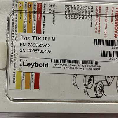 议价TTR101N 莱宝皮拉尼标准 Leybold 真空计 230350V02议价原装