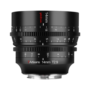 七工匠14mm T2.9 Cine全画幅超广角电影镜头适用于FX3 FE/Z/RF/L