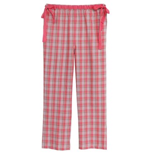 夏季睡裤女纯棉薄款长裤家居裤格子起居裤女士棉裤子睡觉裤空调裤