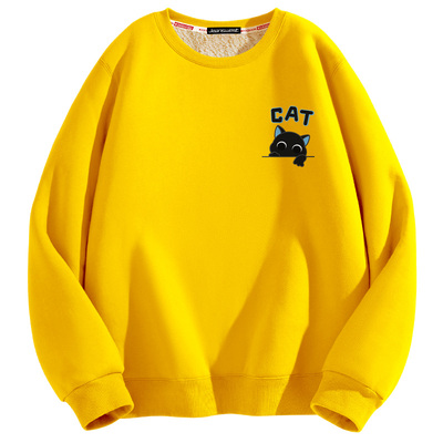 真维斯加绒卫衣男青少年冬季上衣