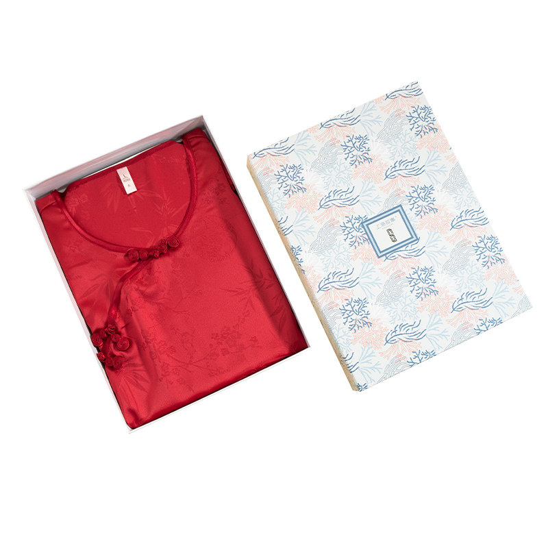 上海故事冰丝国风家居服女