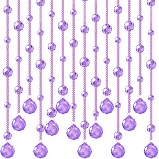 水晶门帘珠帘过道隔断帘子客厅卧室装饰玄关卫生间遮挡免打孔家用