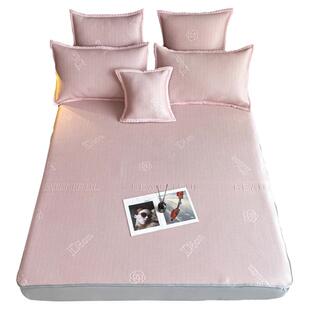 夏季轻奢A类凉感冰豆豆凉席床笠款1.8x2x2米空调席子冰丝席可水洗