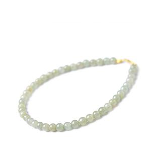 翡翠手串女东海水晶玛瑙玉髓绿宝玉石散珠子小米珠珍珠海蓝宝手链