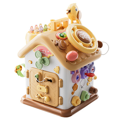 婴儿忙碌屋蒙氏早教益智玩具一岁半精细动作宝宝忙碌板1到3岁益智