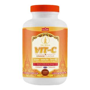 泰国VC咀嚼片 皇家VIT-C维生素C营养肠胃蠕动孕妇儿童老人可用