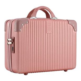 化妆箱女手提复古14寸女婚嫁包韩版学生旅行小箱子网红收纳箱16寸