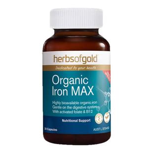 Herbs of Gold和丽康补铁小棕丸补铁片铁剂女性女士孕妇孕期贫血