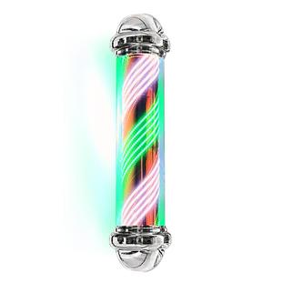 LED美发转灯网红潮店新款理发店发廊户外灯箱防水超亮挂墙壁